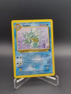 Pokemon TCG 1999 Seadra 42/62 Fossil Regular Vintage Card Mint Condition 💎 - Image 1