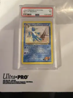 Pokemon TCG Misty's Golduck Gym Challenge Holo Rare Card No. 12/132 2000 - Image 1
