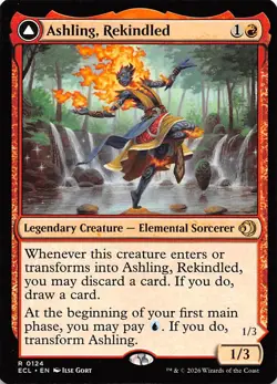 Ashling Rekindled 124 Lorwyn Eclipsed Magic the Gathering - Image 1