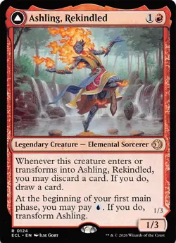 Ashling Rekindled 124 Lorwyn Eclipsed Magic the Gathering - Image 1