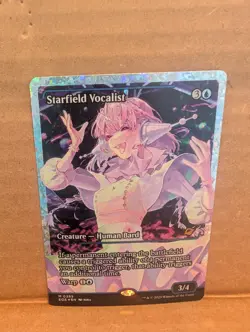 Starfield Vocalist Showcase (Fracture Foil) Edge of Eternities MTG Mythic - Image 1