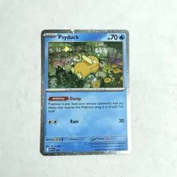 SWIRL Psyduck MEP 007 Black Star Promo Cosmos Holo 3-pack Blister NM - Image 2