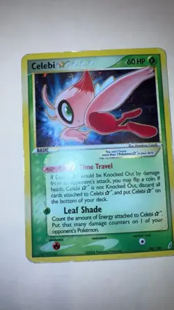 Pokemon Celebi Gold Star #100 - Image 2