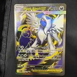 Pokemon TCG Mega Absol EX 161/132 Pokemon Mega Evolution Ultra Rare Full Art - Image 1