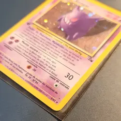 Pokemon Gengar Holo Rare 1st Edition 5/62 Fossil Spanish 80 HP - Image 2