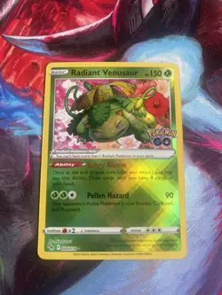 S&S, Pokemon GO, 004/078, Radiant Venusaur, Englisch #MC169# - Image 1