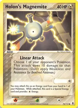 Holon's Magnemite 70/113 Delta Species Pokemon - Image 1