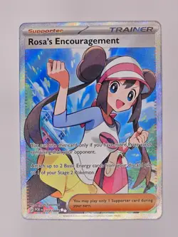 Rosa's Encouragement 114/088 - Full Art Ultra Rare - Perfect Order - Pokemon TCG - Image 1