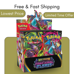 Pokemon Phantasmal Flames Booster Box New Sealed - Image 1