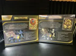 Pokemon Mega Evolution Elite Trainer Box ETB Set of 2 Factory Sealed - Image 4