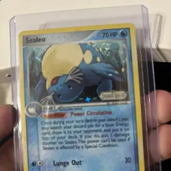 Pokemon Sealeo 43/92 Ex Legend Maker Uncommon Reverse Holo Stamped W/ Swirl - Image 3