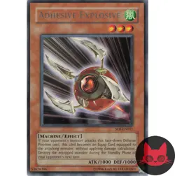 Yugioh Adhesive Explosive SOI-EN011 Rare NM - Image 1