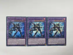 3 x MZMU-EN016 Masked HERO Atomic Super 1st YuGiOh - Image 1