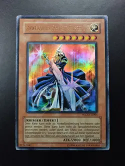 YUGIOH 2005 | SILENT SWORDSMAN LV7 | WC5-DE001 | GERMAN PROMO | VG - EXCELLENT - Image 1