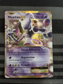 Mewtwo EX Evolutions Holo Card 52/108 NM Condition - Image 3