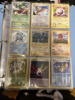 Pokemon Card Lot Vintage Lot of 63 Cards 1999-2007 & 2016 - Image 1