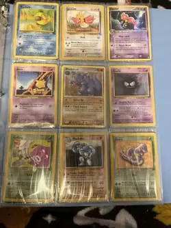 Pokemon Card Lot Vintage Lot of 63 Cards 1999-2007 & 2016 - Image 4