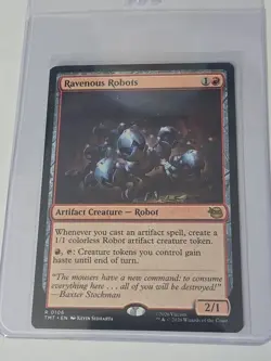 Ravenous Robots-0106- Teenage Mutant Ninja Turtles-MTG-NM/M - Image 1