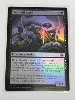 Soulcoil Viper The Lost Caverns of Ixalan Foil #120 - Image 1