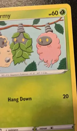Burmy 009/172 Common Sword & Shield: Brilliant Stars Pokemon TCG - Image 3