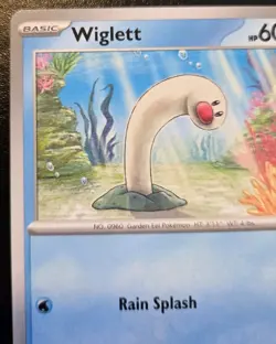 Wiglett 058/197 Common Scarlet & Violet: Obsidian Flames Pokemon TCG - Image 2
