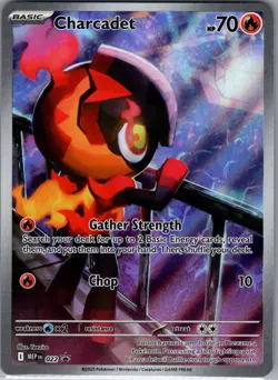 Charcadet 022 ME02: Phantasmal Flames - Pokemon Card - NM - Image 1