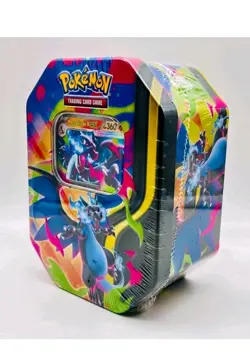 Pokemon Erhabene Helden Mega-Glurak X ex Tin Box DE OVP Neu - Image 3