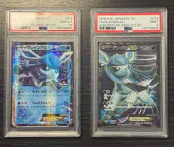 Pokemon Glaceon Ex XY10 018 079 1st edition Sequential Japanese PSA 10-9 - Image 1
