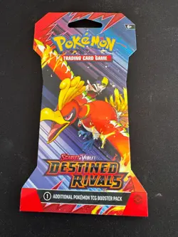 POKEMON TCG- DESTINED RIVALS - BLISTER SLEEVED BOOSTER PACK (1x Pack) BRAND NEW - Image 2