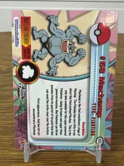 Topps Chrome Holo 2000 Pokemon Series 1 #68 Machamp NM - Image 2