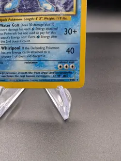 Poliwrath 13/102 - Base Set Holo - Vintage Pokemon TCG - HP - Image 5