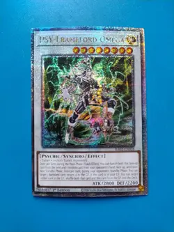 Near Mint Yugioh PSY-Framelord Omega - RA02-EN028 - Quarter Century Secret Rare - Image 1