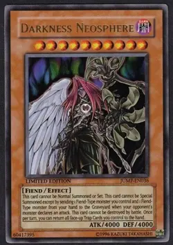Yugioh Darkness Neosphere JUMP-EN036 Ultra Rare Limited - NM - Image 1