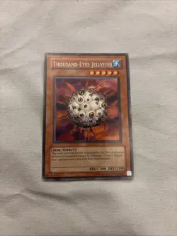 Misprint Thousand Eyes Jellyfish Secret Rare Letters Yu-Gi-Oh! - Image 1