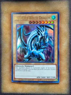 Yugioh Blue-Eyes White Dragon KACB-EN001 Ultra Rare Limited Edition NM - Image 1