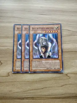 Yu-Gi-Oh! - Soul Of Purity And Light 3X - Complete Playset - Image 1