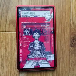 PSA 10 Monkey D Luffy ST21-014 ONE PIECE Magazine Promo 2025 w/ Slab Guard - Image 1