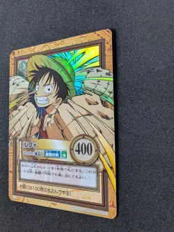 One Piece Carddass Hyper Battle Luffy C35 (2000) Foil – Bandai Japan - 2nd Stage - Image 3