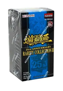 YUGIOH 25th ANNIVERSARY RARITY COLLECTION II BOOSTER 12 BOX CASE BLOWOUT CARDS - Image 1