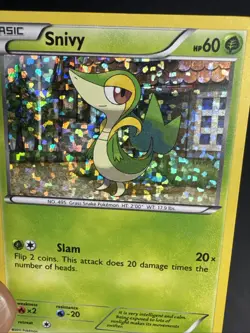 Snivy 1/12 | McDonald's Promo 2011 | Holo Rare | NM | Pokemon TCG Card - Image 5