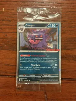Gengar GameStop Promo Stamped Card Pokemon English 050/088 SEALED - Image 3