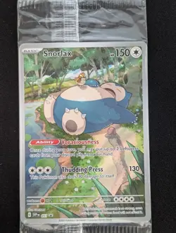 Snorlax 051 Sv: Scarlet & Violet Promo Cards SEALED Illustration Rare Holo - Image 1