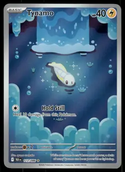 Pokemon Cards Tynamo 113/086 Black Bolt Illustration Rare NM - Image 1