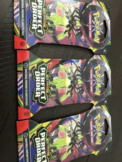 Pokemon Perfect Order Promo Gengar Card 050/088 English -w/3 booster packs - Image 3