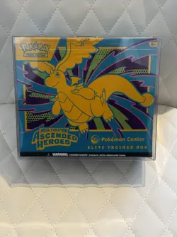 Pokemon TCG: Mega Evolution Ascended Heroes POKEMON CENTER ETB + Protective case - Image 1