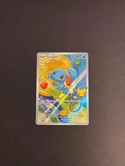 Squirtle MEP 039 Pokemon First Partner Illustration Black Star Promo FREE SHIP - Image 1