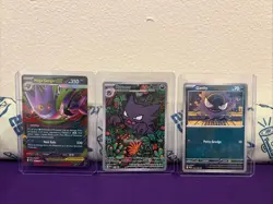 Pokemon Promo Haunter IR And Mega Gengar EX ENGLISH (full Evolution Set) - Image 1