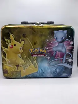Pokemon TCG Shining Legends Collector’s Chest Tin Lunch Box Pikachu - Tin Only - Image 1