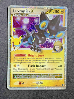 Luxray GL LV.X 109/111 HOLO Celebrations Pokemon 25th Anniversary NM - Image 1