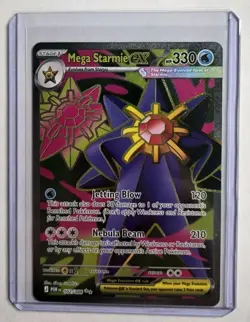 Mega Starmie ex 102/088 ME Perfect Order Holo Full Art Ultra Rare Pokemon NM-MT - Image 1